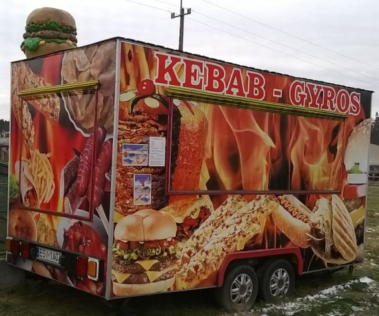 Sprzedam przyczepę sklep/bar